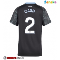 Ženske Nogometnih dresov Aston Villa Matty Cash #2 Gostujoči 2025-26 Kratki rokavi